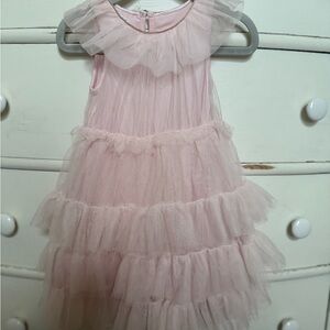 Mud Pie Pink Ruffle Dress